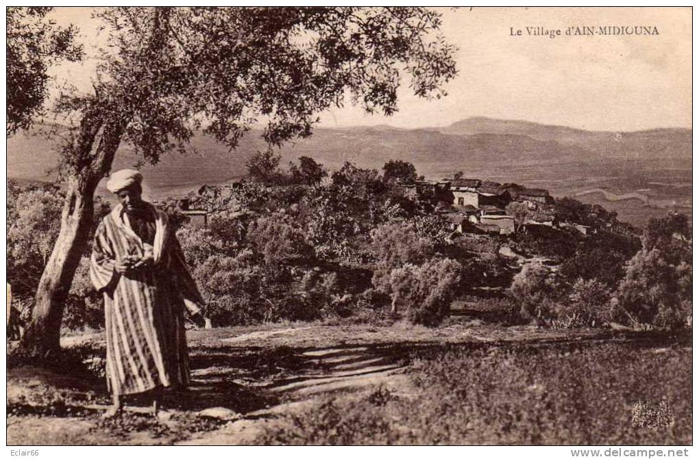 Ain Mediouna Au Maroc, Région De Taza Al Hoceima Taounate : CPA Année 1926 Animation - Autres & Non Classés