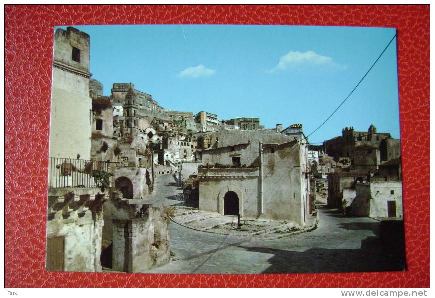 MATERA   SASSO BARESANO  BASILICATA  NON VIAGGIATA COME DA FOTO - Matera