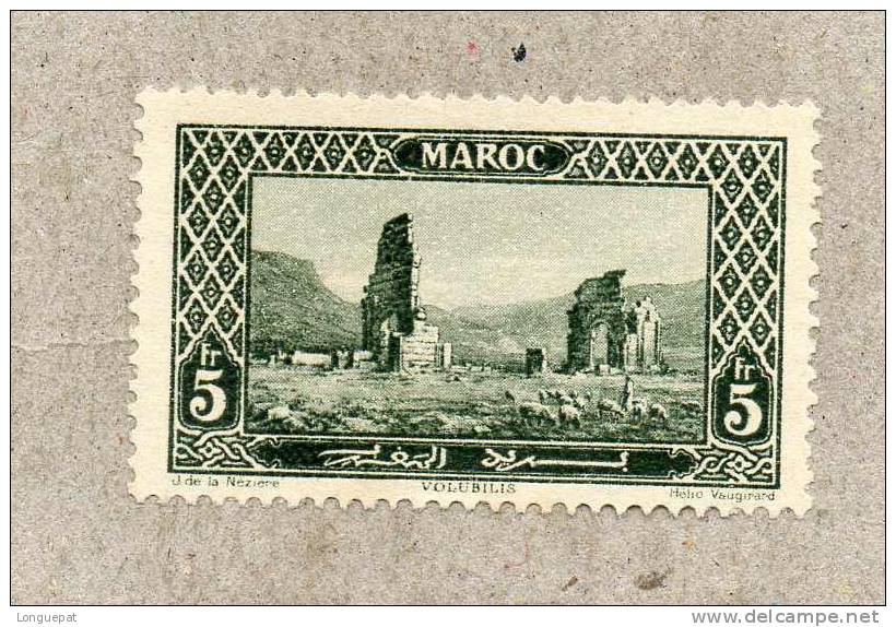 MAROC - Ruines De Volubilis - Patrimoine - Ruine Antique -Paysage - Neufs