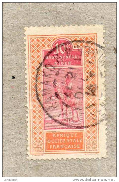 HAUT-SENEGAL Et NIGER : Méharé - Homme Sur Chameau - Used Stamps