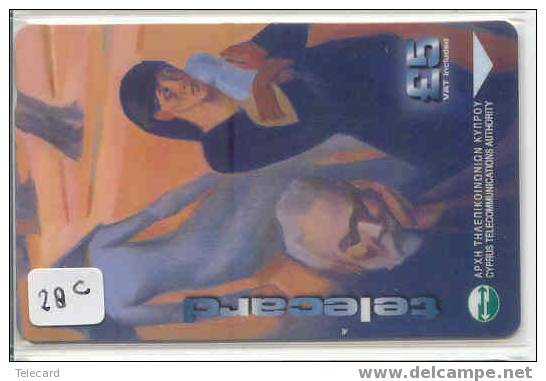 Télécarte CYPRUS (28CYPC) Phonecard - Cyprus