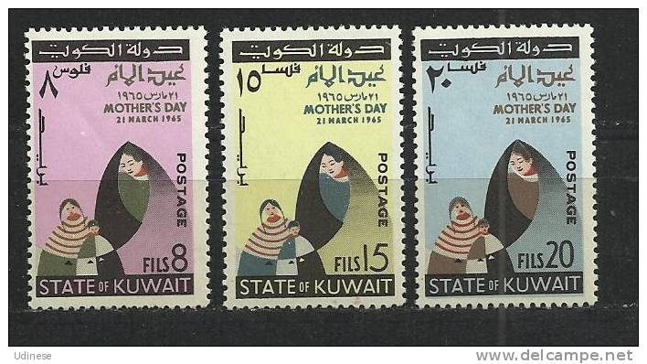 KUWAIT 1965 - MOTHER´S DAY - CPL. SET - MNH MINT NEUF NUEVO - Kuwait