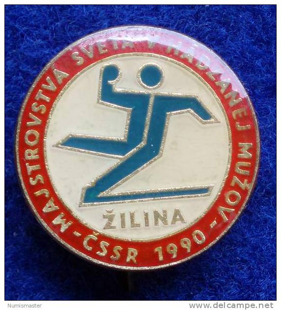 HANDBALL  WORLD CHAMPIONSHIP CZECHOSLOVAKIA 1990 , PIN - Balonmano