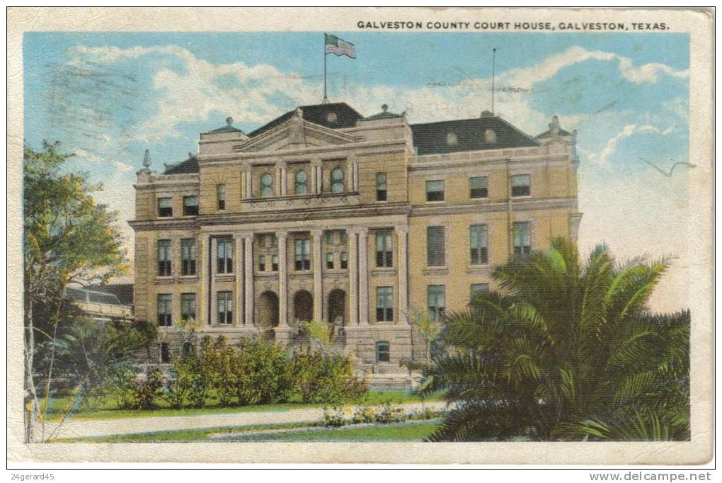 CPA GALVESTON (Etats Unis- Texas) - Galveston County Court House - Galveston