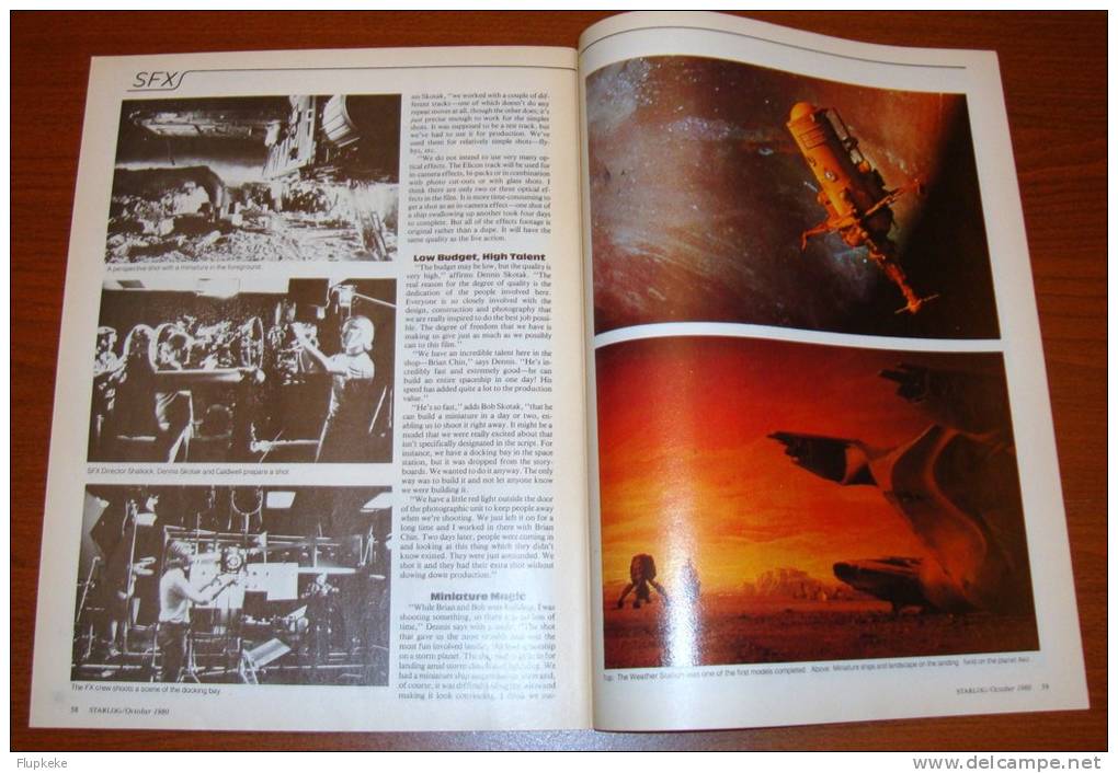 Starlog 39 October 1980 Galactica The Movies Buck Rodgers In The 25th Century The Hulk - Entretenimiento