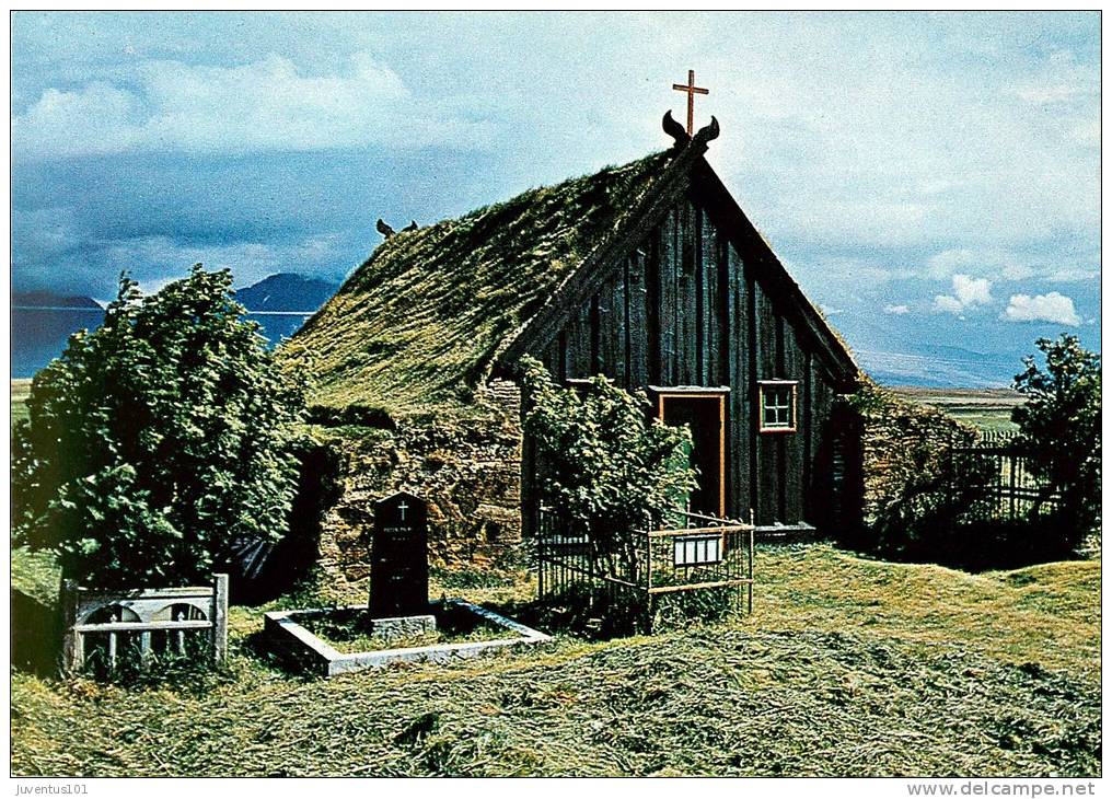 CPSM Island-Vioimyri Church In Skagafjord  L1040 - Iceland
