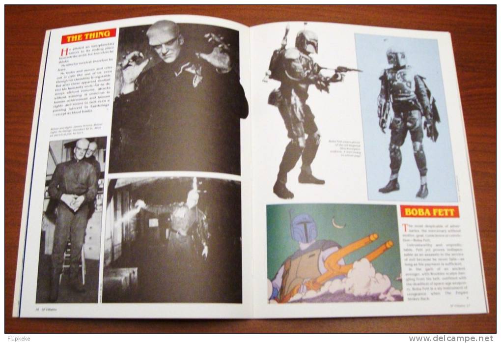 Starlog Photo Guidebook Science Fiction Vilains David Houston Starlog Press 1980 - Divertissement
