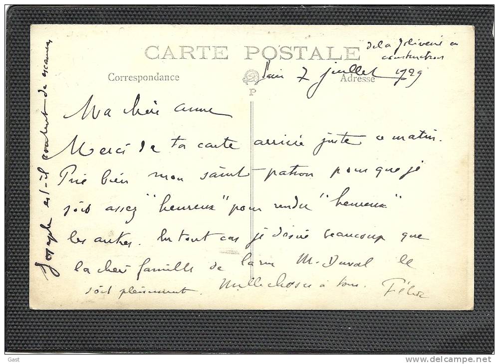 44   SAINT  SEBASTIEN SUR  LOIRE  CPA  PHOTO   AGRANDISSEMENT  DE  LA  JOLIVERIE 7 JUILLET  1929 - Saint-Sébastien-sur-Loire