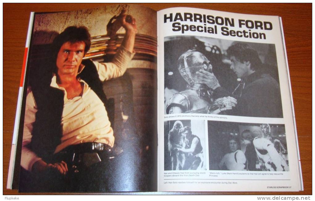 Starlog Scrapbook Volume 3 Collector Edition 1984 Harrison Ford Indiana Jones Star Wars Blade Runner - Divertimento