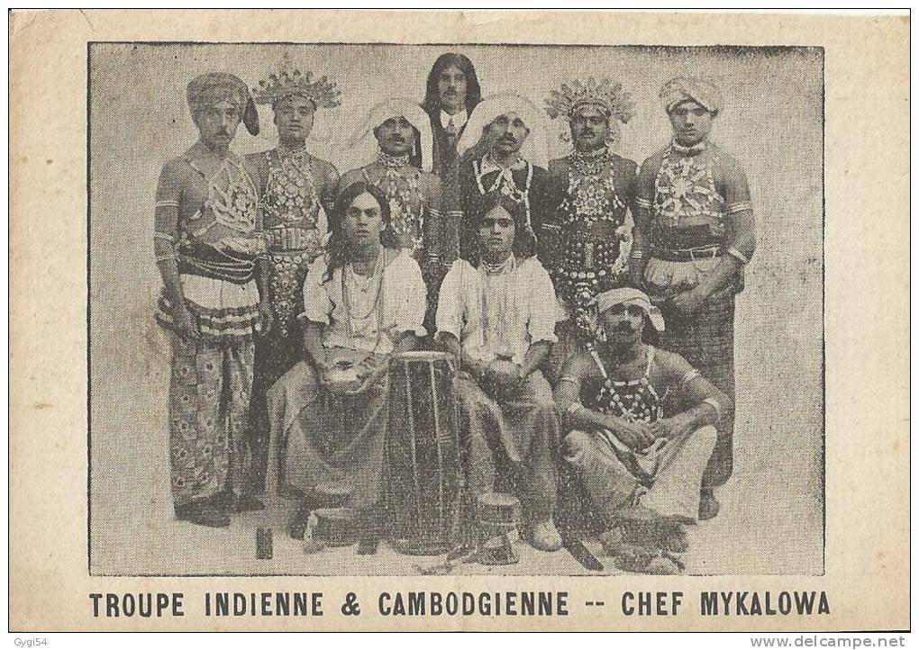 Toupe Indienne Et Cambodgienne  Chef   MYKALOWA - Ohne Zuordnung