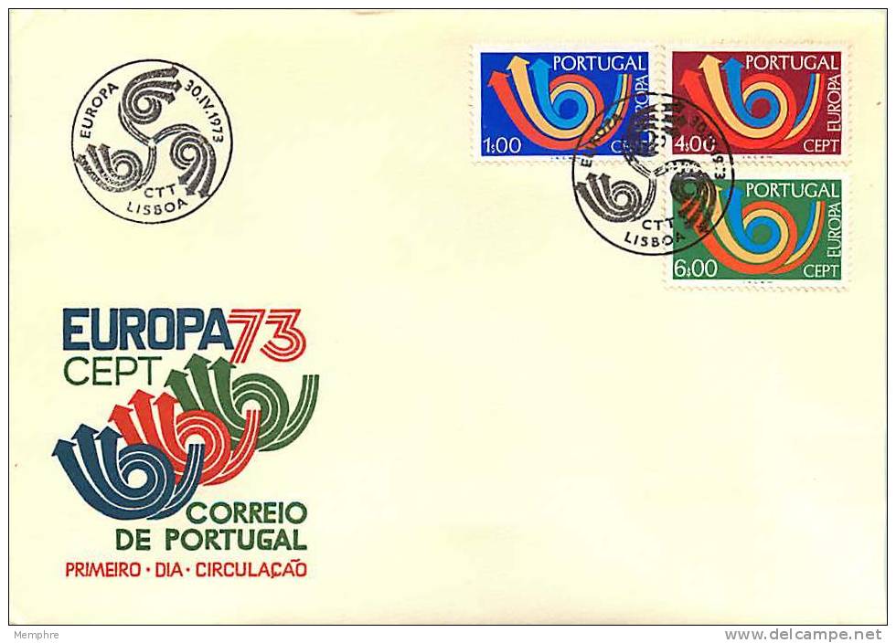 1973  Europa     Non Adressé - FDC