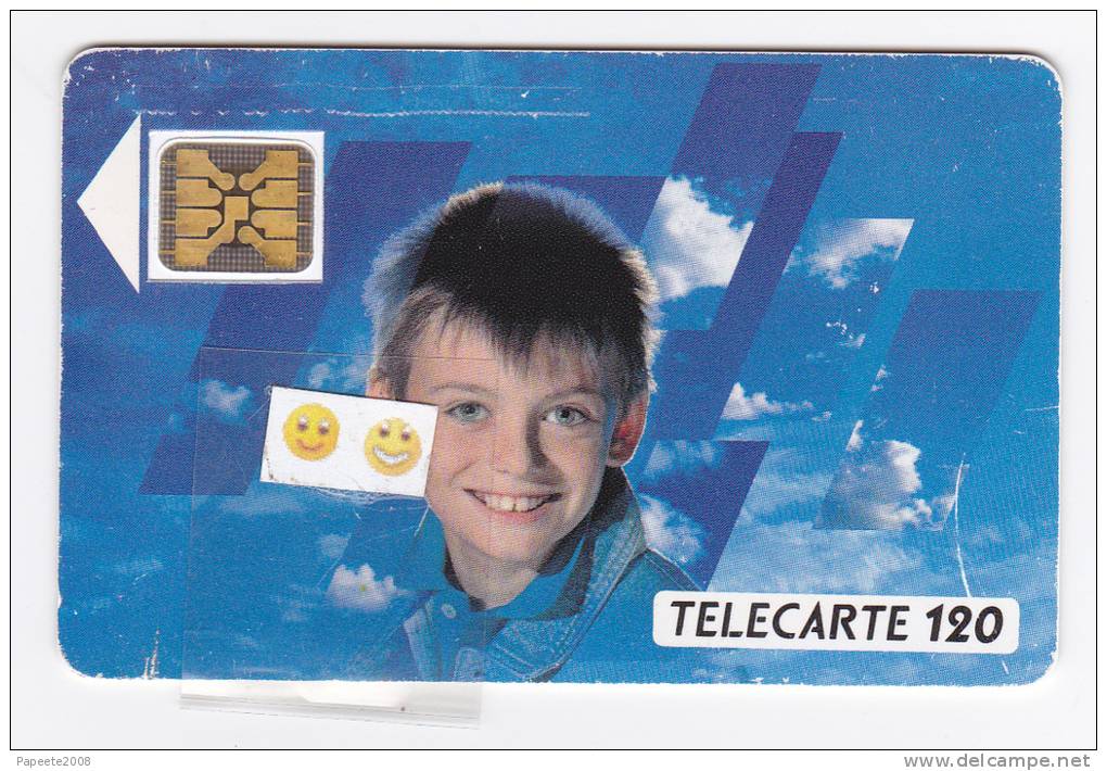 F102  / 1989 -  Visage D'enfant / Série 108996 - 120 U - SC4on - TTB+ - Variétés