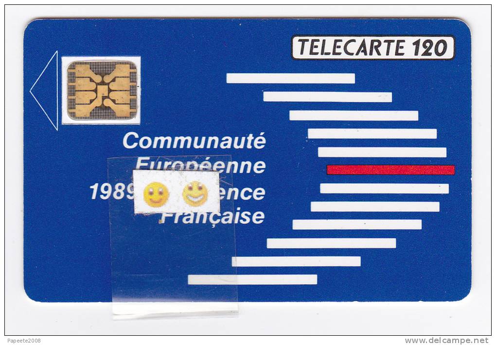 F108A  / 1989 - Communauté Européenne / Série 108865 - 120 U - SC5on - Luxe - Variétés