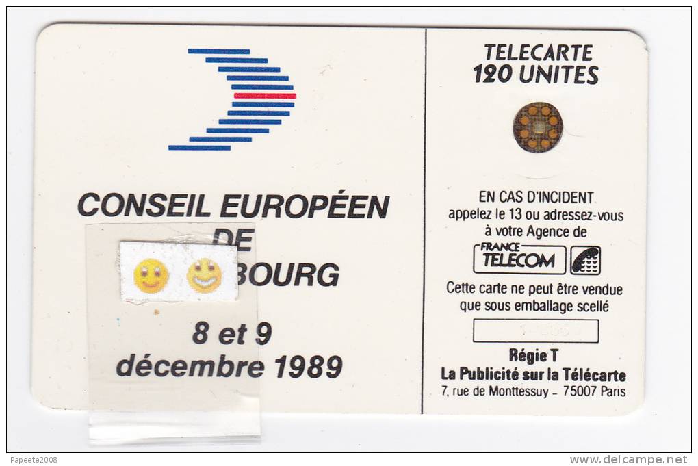 F108A  / 1989 - Communauté Européenne / Série 108865 - 120 U - SC5on - Luxe - Variétés