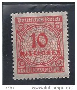 Yt Allemagne 1923-04 -  N° 299 - NEUF- Deutsche Reich - Fi   .jpg - Neufs