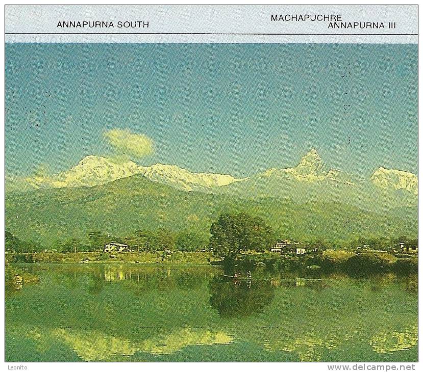 NEPAL Annapurna Machapuchre NAMASTE Kathmandu 1993 - Népal