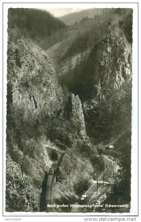 Germany, Beim Großen Hirschsprung Tunnel, Schwarzwald, Unused Real Photo Postcard [P8877] - Höllental