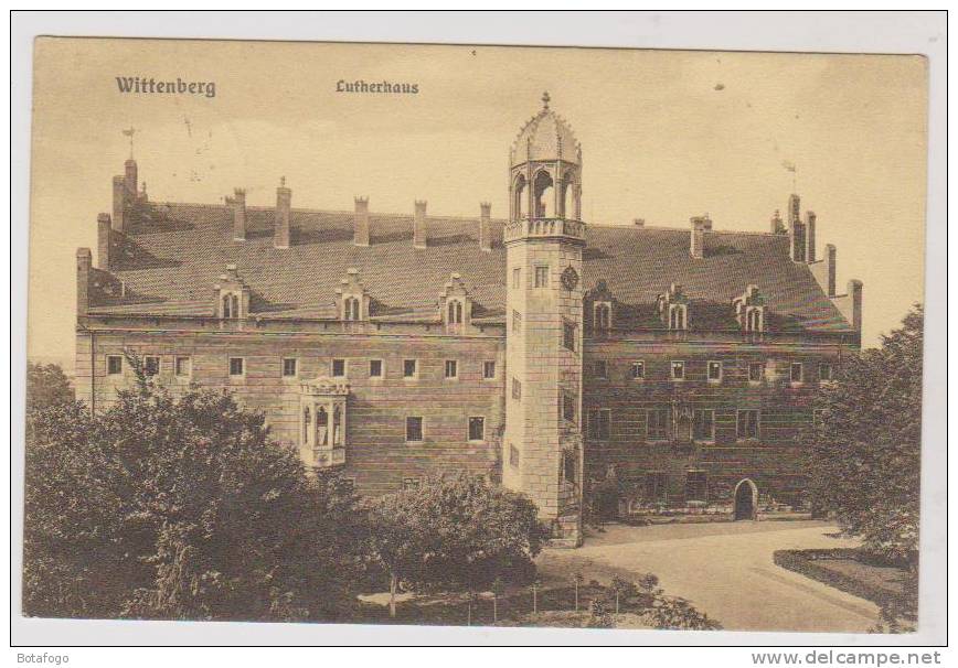 CPA WITTENBERG, LUTHERHAUS En 1911 - Wittenberg