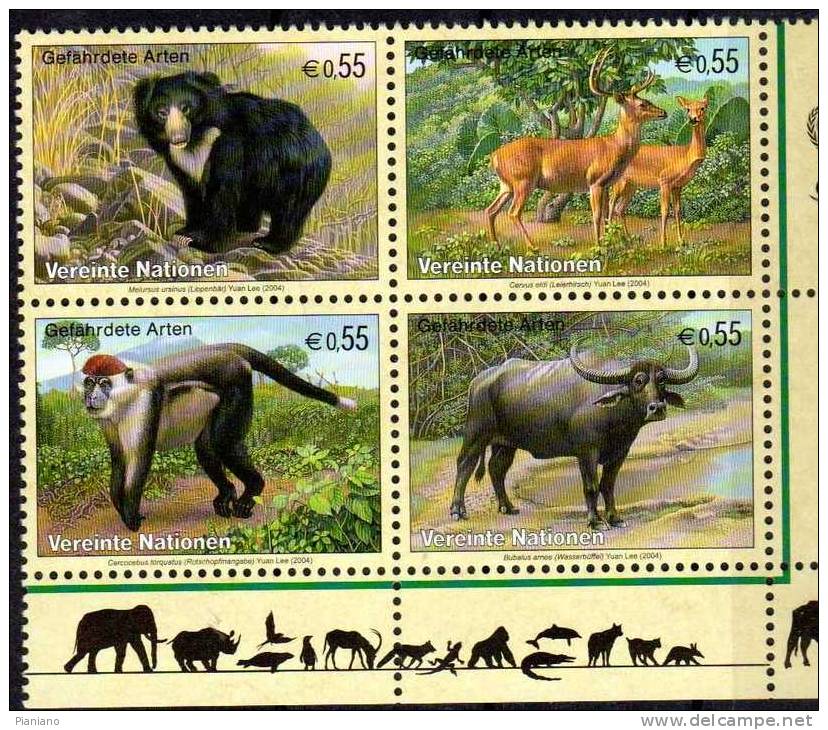 PIA - ONW - 2004 : Protezione Della Natura - (Yv  418-21) - Unused Stamps