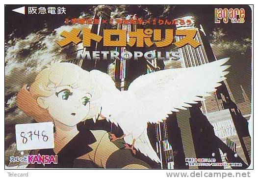 CARTE PREPAYEE JAPON * MANGA * METROPOLIS * ANIME (8748) JAPAN PREPAID CARD * MOVIE * CINEMA - Kino