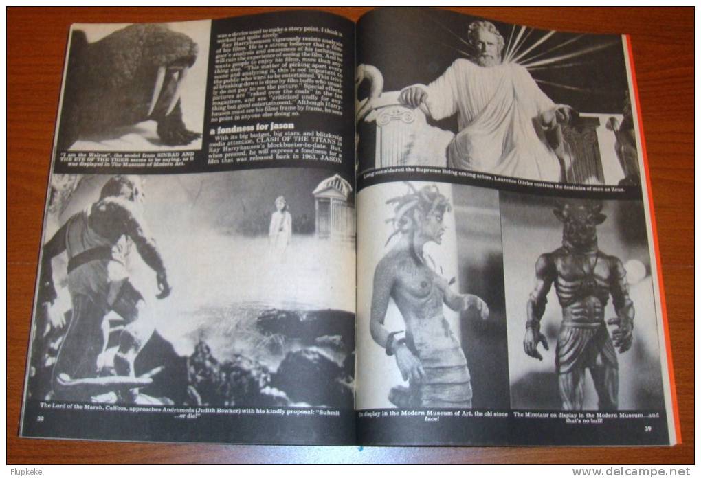 Famous Monsters 182 April 1982 Caroline Munro Interview  Harryhausen's Views On Clash Of The Titans - Entertainment