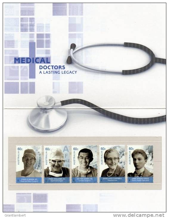 Australia 2012 Medical Doctors - A Lasting Legacy Presentation Pack - See 2nd Scan - Presentation Packs