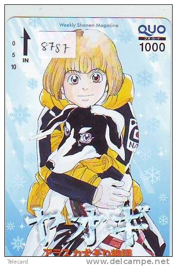 CARTE PREPAYEE JAPON * MANGA  *  * ANIME (8787) JAPAN PREPAID CARD * COMIC * MOVIE * CINEMA * - Cinema