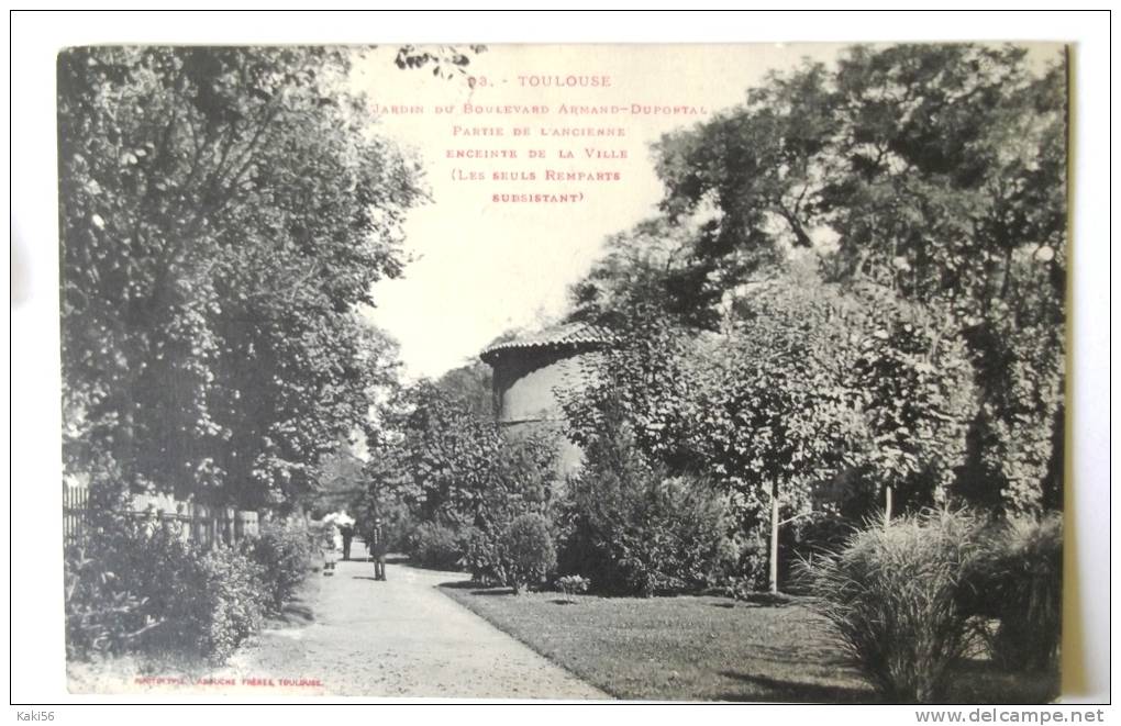 TOULOUSE JARDIN DU BOULEVARD ARMAND DUPORTAL - Toulouse