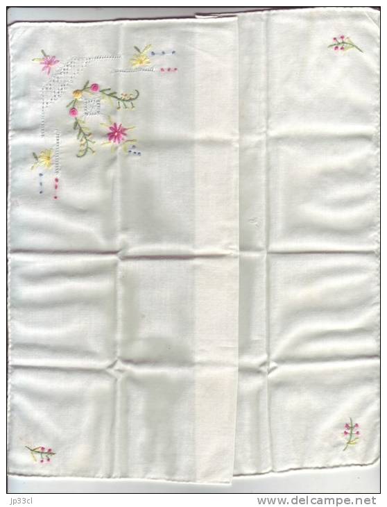 Mouchoir Brodé Main (vers 1930) - Handkerchiefs