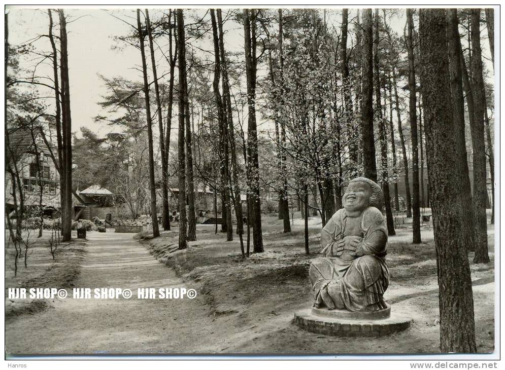 „Lachender Buddha “  Um 1950/1960, Ansichtskarte, (Großformat) Ungebrauchte Karte - Worpswede