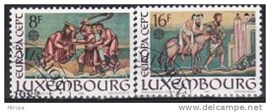 Luxembourg 1983  -  Yv.no.1024-5 Obliteres,serie Complete - Usados