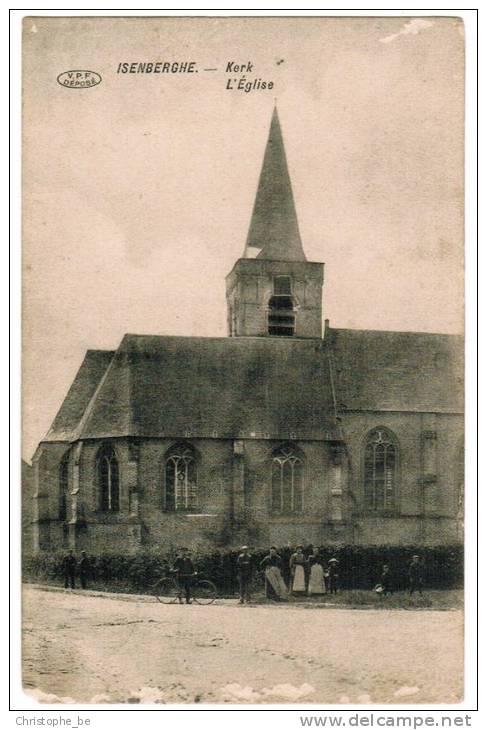 Izenberge, Isenberghe, Kerk, L'Eglise (pk4854) - Alveringem