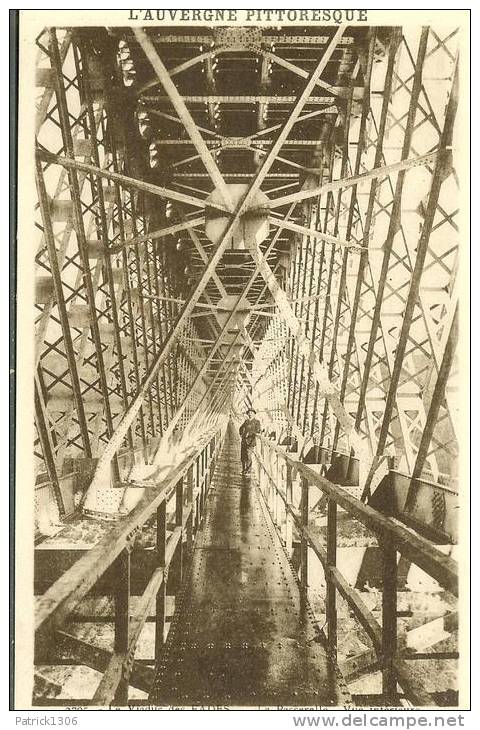 CPA  VIADUC DES FADES, La Passerelle  5499 - Structures