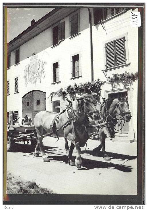 GRÖSSE 10x15 - NEUNKIRCH KLETTGAU - ATTELAGE - TB - Neunkirch