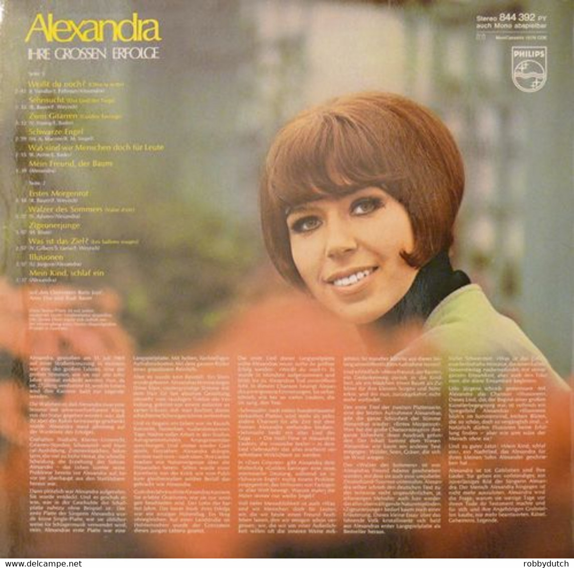 * LP *  ALEXANDRA - IHRE GROSSEN ERFOLGE (Germany 1970) - Altri - Musica Tedesca