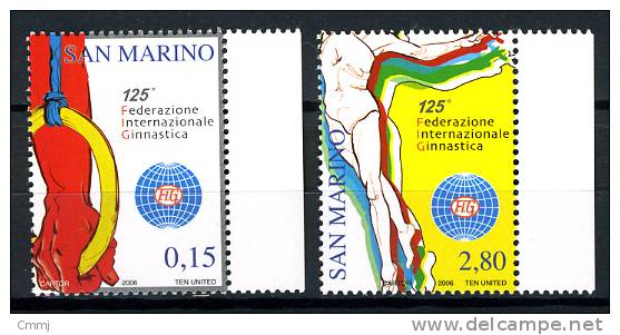 2006 - SAINT-MARIN - SAN MARINO -Sass. 2114/15 - NH - New Mint - Neufs