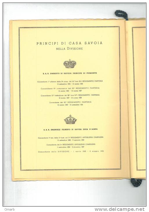 Lib025 Savoia, Reggimento, Divisione Di Fanteria E Artiglieria "Superga"  1940, Ditta Raimondi Di Pettinaroli - Livres Anciens