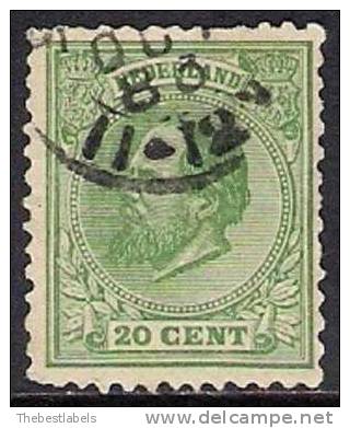 NETHERLANDS NEDERLAND 1872 Nº 24 - Gebraucht