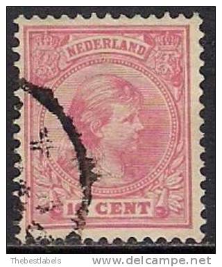 NETHERLANDS NEDERLAND 1891 Nº 37 - Usados