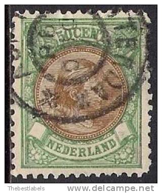 NETHERLANDS NEDERLAND 1891 Nº 44 - Usati