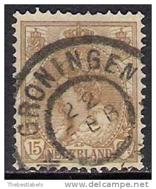 NETHERLANDS NEDERLAND 1898 Nº 55 - Oblitérés