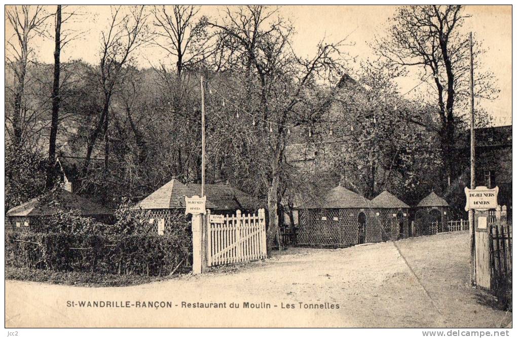 76 - SAINT-WANDRILLE - Le Restaurant Du Moulin- Les Tonnelles - Saint-Wandrille-Rançon