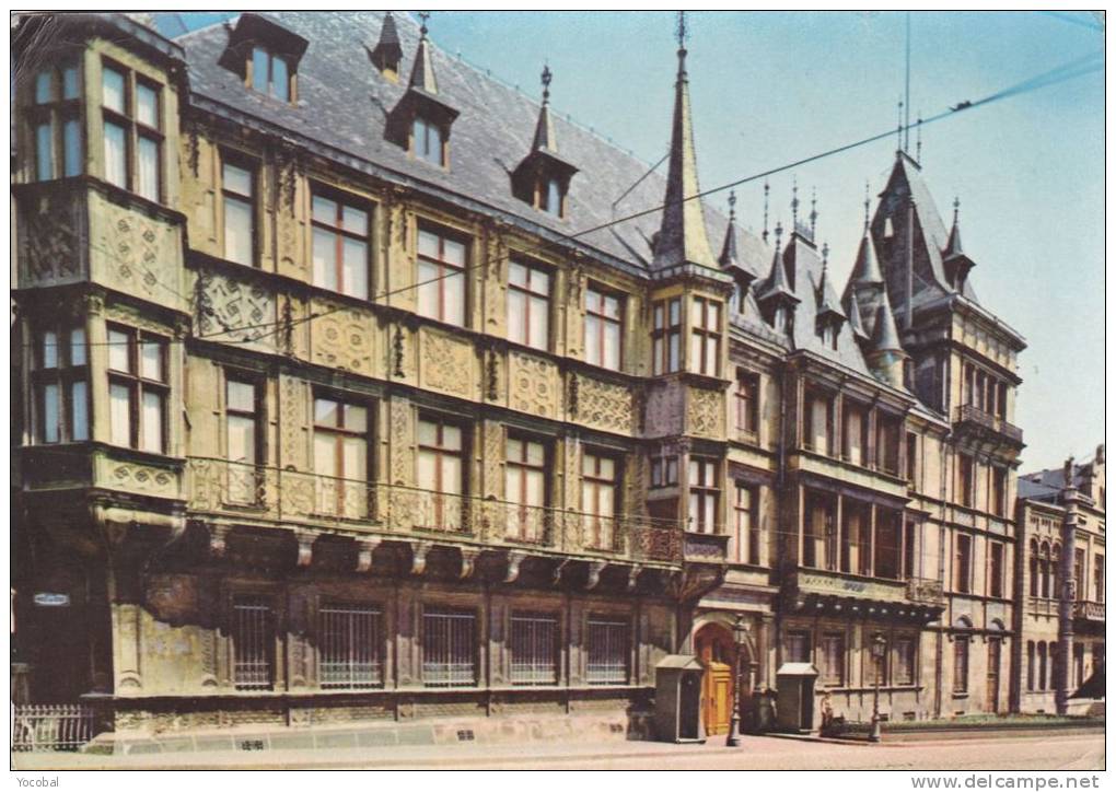 Cp , LUXEMBOURG , Le Palais Grand-Ducal - Luxembourg - Ville