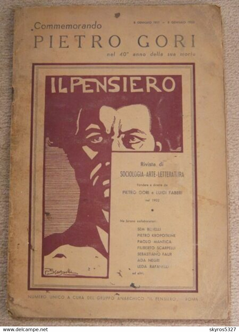 Commemorando Pietro Gori - Société, Politique, économie