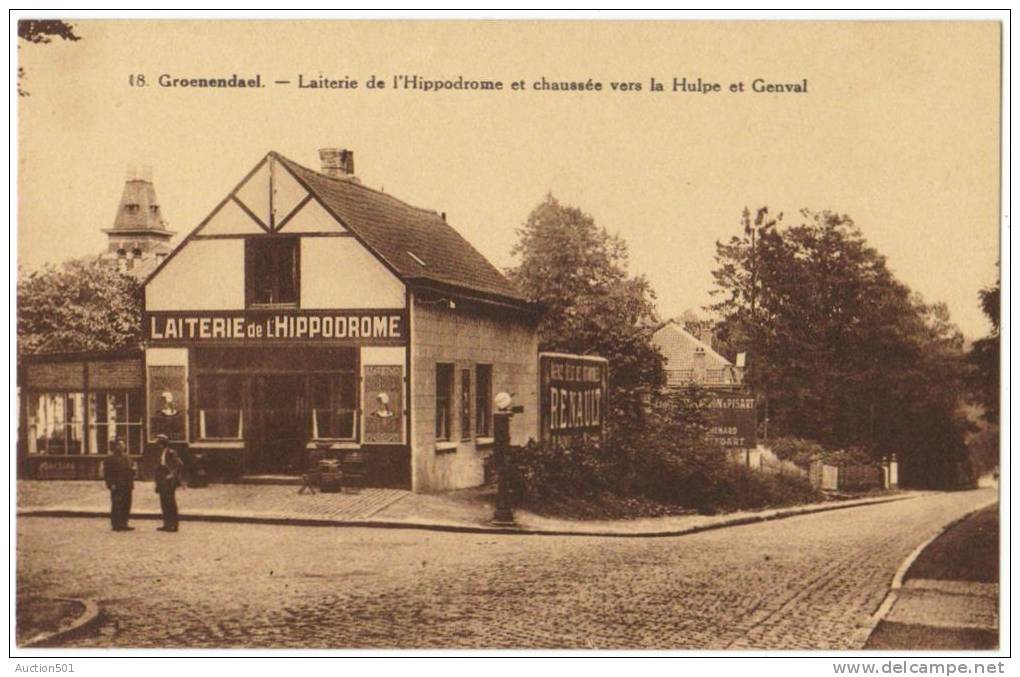 08743g GROENENDAEL - LAITERIE De L´Hippodrome - Chaussée Vers La Hulpe Et Genval - Hoeilaart