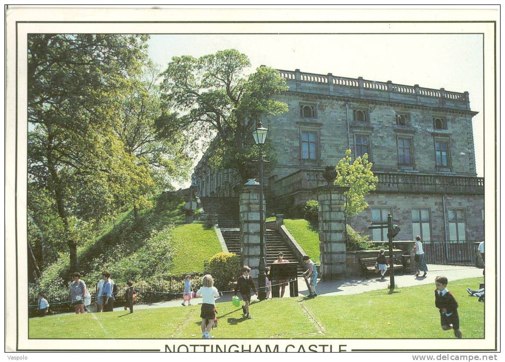 UNITED KINGDOM-ENGLAND-NOTTINGHA M-2 POSTCARDS--CIRCULATED  1993;94 - Nottingham