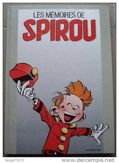 LES MEMOIRES DE SPIROU Franquin Tome Janry Chaland Rob-Vel Jijé Fournier Cauvin Broca Thierry Martens Jean-Paul Tibéri - Spirou Et Fantasio