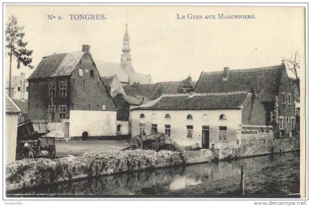 08773g LE GEER Aux MARONNIERS - Tongres - Charrette - Tongeren