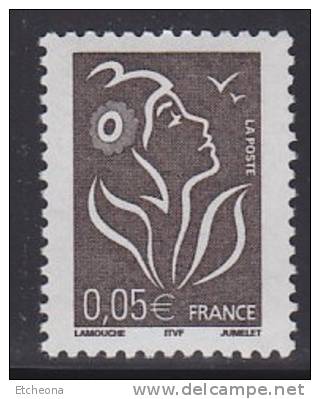 = Marianne De Lamouche ITVF 0.05€ Bistre Noir 3754 - 2004-2008 Marianne (Lamouche)