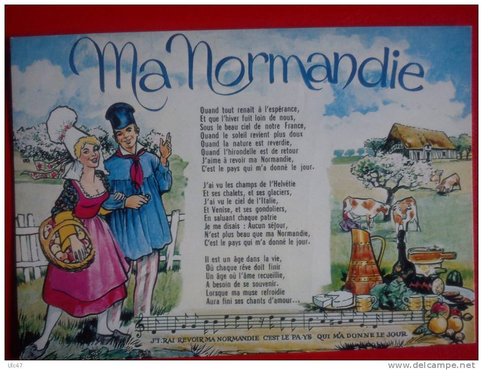 - Folklore Normand. - Ma Normandie (de Frédéric Bérat). - - Music